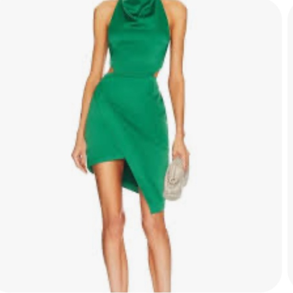Elliatt Vibrant Green Mini Dress